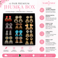 Premium 12-Pair Jhumki Box ✨