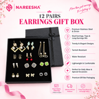 Trending Earrings Gift Box 12-Pairs✨